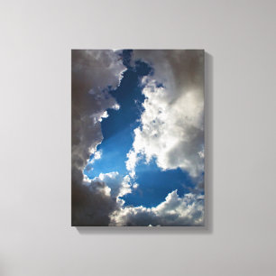 hemels licht Show Canvas Afdruk