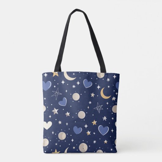 hemels liefdesverhaal tote bag (Achterkant)