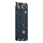 Hemels Maanpatroon | Kosmische Aangepaste Dames Thermosbeker (Geroteerd rechts)