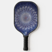 Hemels Mandala Stelsel Kunst Pickleball Paddle (Achterkant)