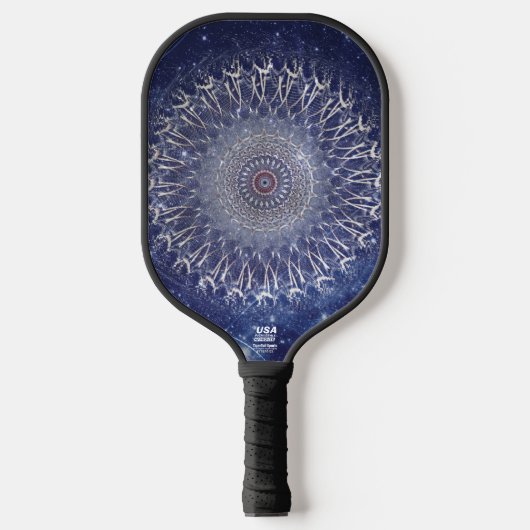 Hemels Mandala Stelsel Kunst Pickleball Paddle (Voorkant)