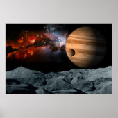Hemels Marmer Poster (Voorkant)