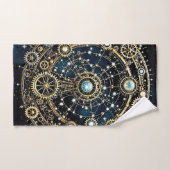 Hemels mechanisme Kosmische Kunst Bad Handdoek (Handdoek)