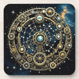 Hemels mechanisme Kosmische Kunst Bier Onderzetter
