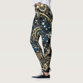 Hemels mechanisme Kosmische Kunst Leggings (Links)