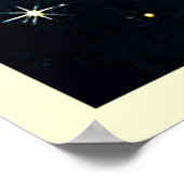 Hemels mechanisme Kosmische Kunst Poster (Hoek)