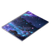 Hemels Meer Meer Spiraal Notebook Notitieboek (Linkerzijde)