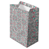Hemels mozaïekpatroon medium cadeauzakje (Achterkant Gekanteld)