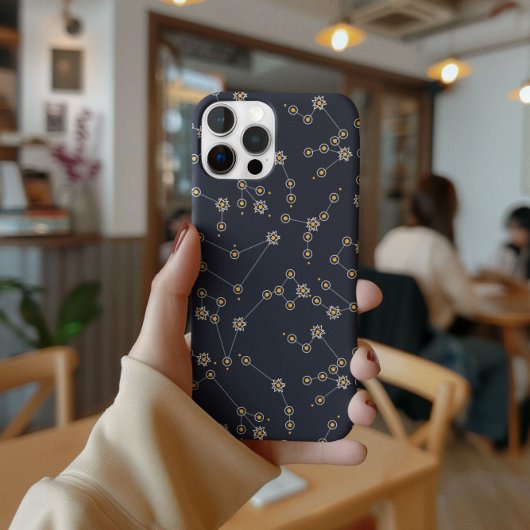 Hemels mystiek naadloos patroon Case-Mate iPhone case