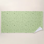 Hemels mystiek naadloos patroon strandlaken (Voorkant)