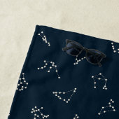 Hemels mystiek naadloos patroon strandlaken (In situ)