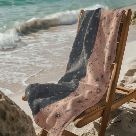 Hemels mystiek naadloos patroon strandlaken