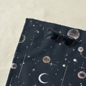 Hemels mystiek naadloos patroon strandlaken (In situ)