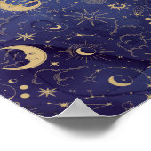 Hemels Mystiek Trouw Welkom Bord Poster (Hoek)