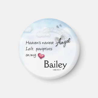 Hemels nieuwste Hoek linkerpoot prints huisdier ma Magneet