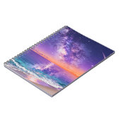 Hemels Oceaan Spiraal Notebook Notitieboek (Linkerzijde)