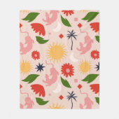 hemels Oerwoud Fleece Deken (Voorkant)