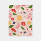 hemels Oerwoud Fleece Deken (Voorkant)