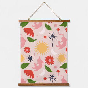 hemels Oerwoud Hangend Wandkleed