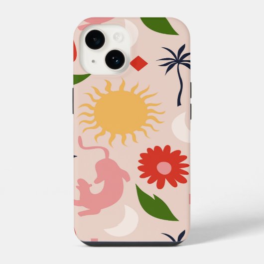 hemels Oerwoud iPhone Hoesje (Achterkant)