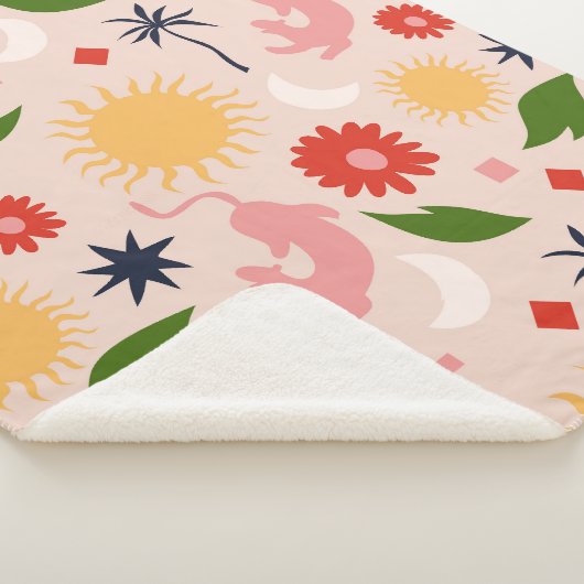 hemels Oerwoud Sherpa Deken (3/4)