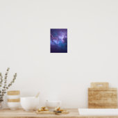 Hemels Opalescente Nevel Pruim Muurkunst Poster (Keuken)