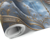 Hemels Orakel – Bewaker Tussen de Sterren.  Cadeaupapier (Rol Hoek)