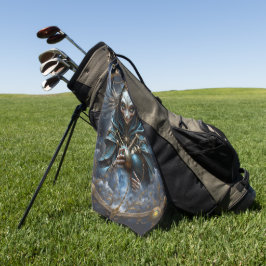 Hemels Orakel – Bewaker Tussen de Sterren. Golfhanddoek