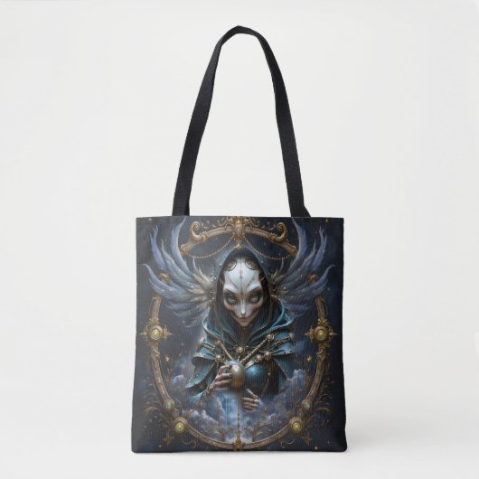 Hemels Orakel – Bewaker Tussen de Sterren. Tote Bag (Voorkant)