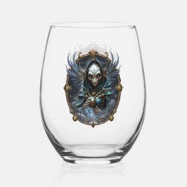 Hemels Orakel – Bewaker Tussen de Sterren. Wijnglas Zonder Voet