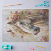 Hemels Paard Drie Tissuepapier (Craft)