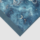 Hemels paard in de ruimte tissuepapier (Detail)