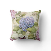Hemels Paarse Hydrangea en Vlinder Harmonie