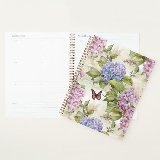 Hemels Paarse Hydrangea Harmony Planner (Display)