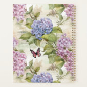 Hemels Paarse Hydrangea Harmony Planner (Achterkant)