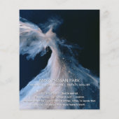 Hemels Pad | Gevleugelde Engel Flyer (Achterkant)