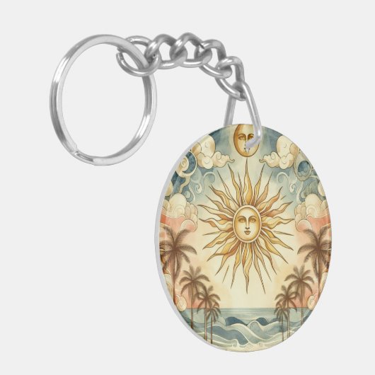 hemels paradijs sleutelhanger (Voorkant Links)