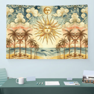 Hemels Paradijs Spandoek