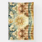 hemels paradijs spandoek (Verticaal)