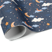 Hemels patroon papier astronomie (Rol Hoek)