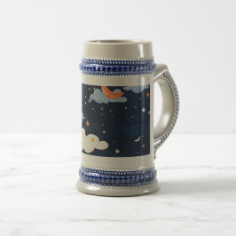 Hemels patroon papier astronomie bierpul