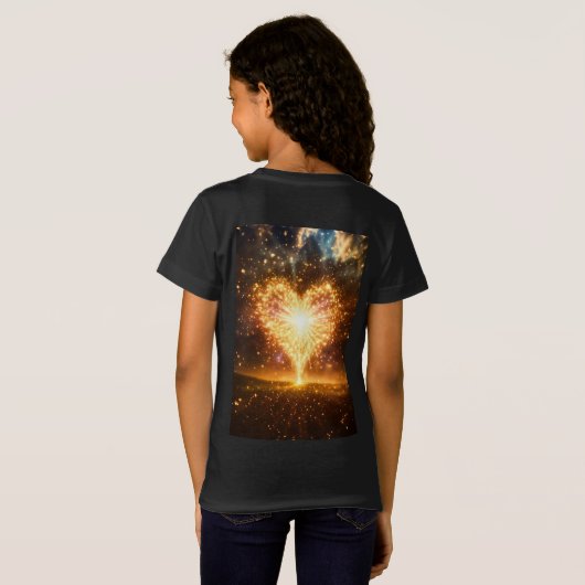 Hemels Radiance Heilige Geest T-shirt (Achterkant volledig)