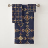 Hemels Raster Bad Handdoek (Insitu)