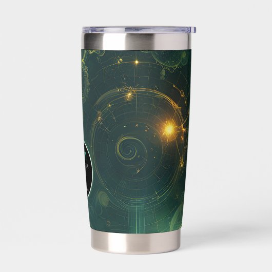 Hemels Requiem Geïsoleerde Drinkbeker (Links)