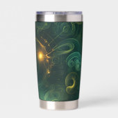 Hemels Requiem Geïsoleerde Drinkbeker (Achterkant)