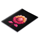 Hemels Roos-zwart Notitieboek (Linkerzijde)