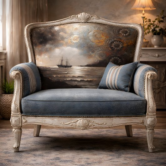 Hemels Schip Reis Decoupage Tissuepapier