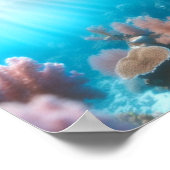 Hemels snorkelen poster (Hoek)
