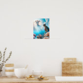 Hemels snorkelen poster (Keuken)