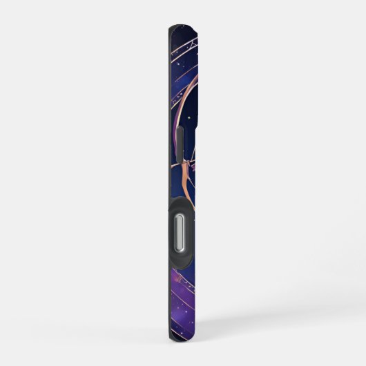 Hemels sterrenbeeld Boogschutter iPhone Hoesje (Rechterkant)